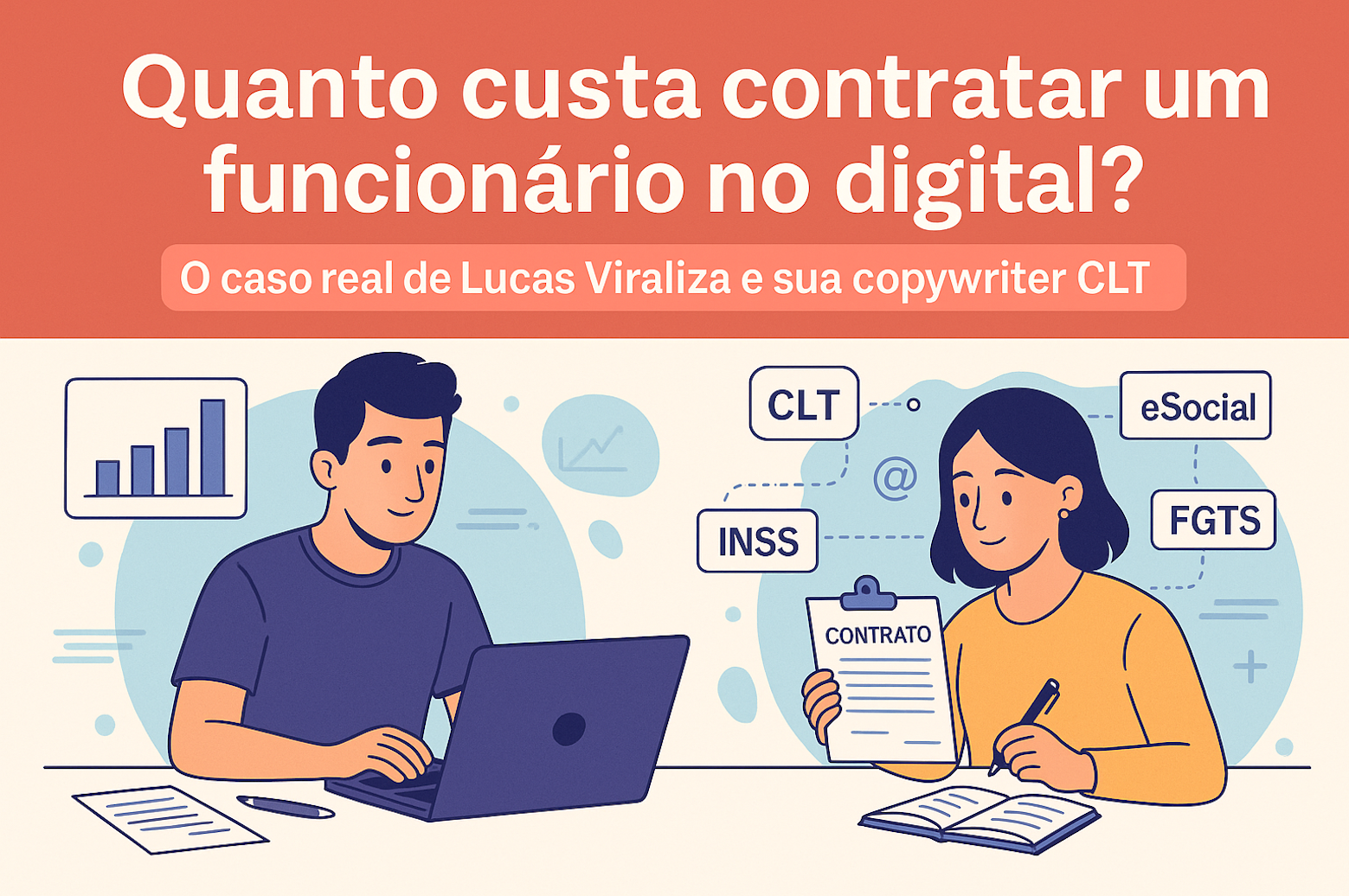Quanto custa contratar um funcionário no digital?